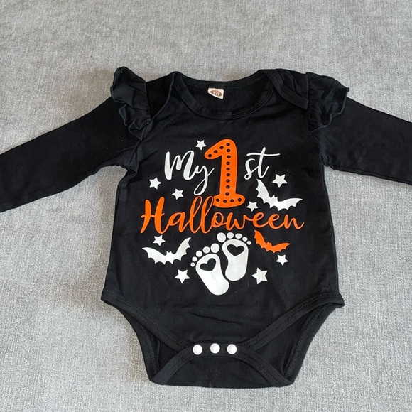 My First Halloween Infant Onesie/Skirt Outfit - Picture 2 of 6